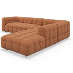 Manon hjørnesofa med pufafslutning