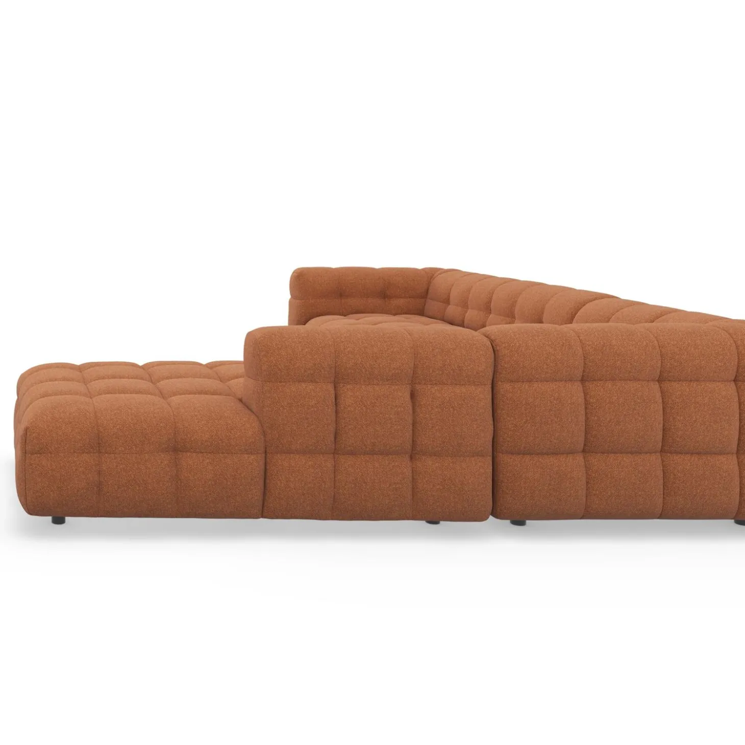 Manon hjørnesofa med pufafslutning