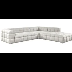 Manon hjørnesofa med pufafslutning
