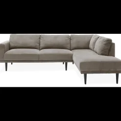 Mexico højrevendt sofa med pufafslutning