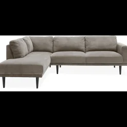 Mexico venstrevendt sofa med pufafslutning