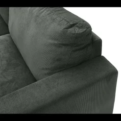 Mexico venstrevendt sofa med pufafslutning