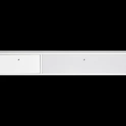 Mistral AV TV-møbel med 1 låge + 1 skuffe hvid
