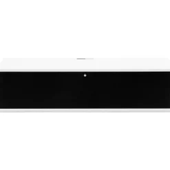 Mistral AV TV-møbel med 1 låge hvid/sort