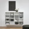 Mistral classic Hvid reol med 4 moduler