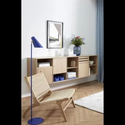 Mistral Classic Reol med 3 låger + 1 sæt bakker eg