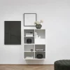 Mistral classic Reol med 2 moduler og 1 skuffe hvid