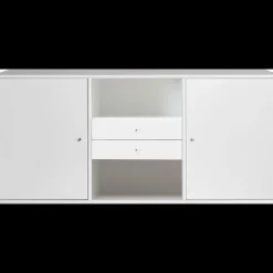 Mistral Classic Skænk med 2 låger + 2 skuffer hvid
