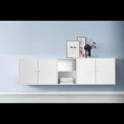 Mistral Classic Skænk med 4 låger hvid