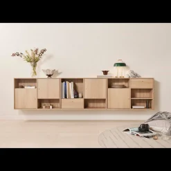 Mistral Classic Skænk med 4 låger + 2 skuffer eg