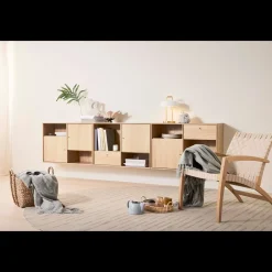 Mistral Classic Skænk med 4 låger + 2 skuffer eg