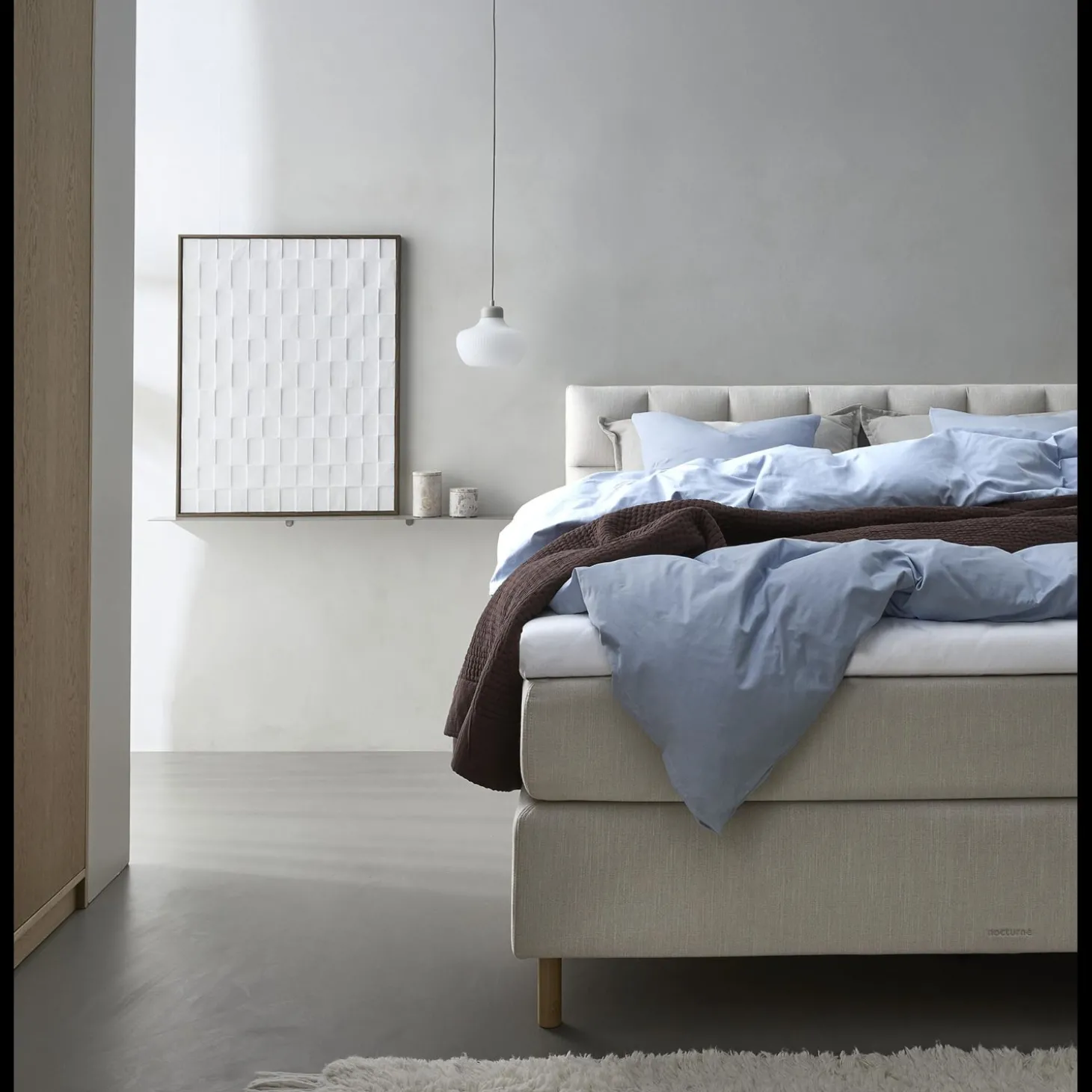 Nocturne Exclusive Plus inkl. topmadras, 160 x 200 cm kontinentalseng