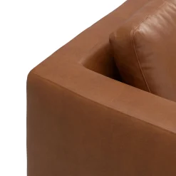 Nordskov højrevendt hjørnesofa med pufafslutning
