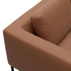 Nordskov højrevendt hjørnesofa med pufafslutning