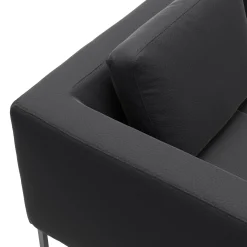 Nordskov venstrevendt hjørnesofa med pufafslutning