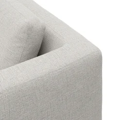 Nordskov venstrevendt hjørnesofa med pufafslutning