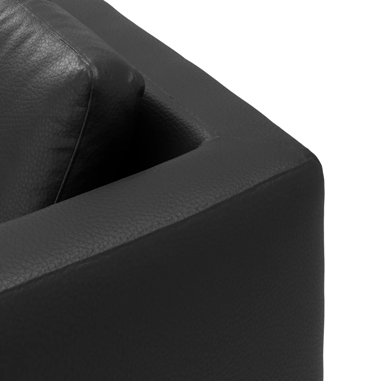 Nordskov venstrevendt hjørnesofa med pufafslutning