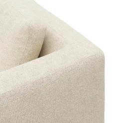 Nordskov venstrevendt hjørnesofa med pufafslutning