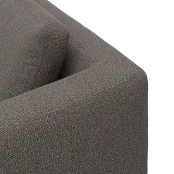 Nordskov venstrevendt hjørnesofa med pufafslutning