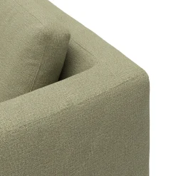 Nordskov venstrevendt hjørnesofa med pufafslutning