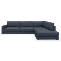 Norsberg højrevendt hjørnesofa med pufafslutning