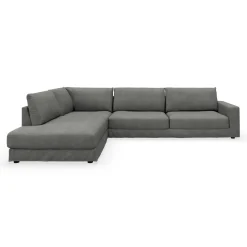 Norsberg venstrevendt hjørnesofa med pufafslutning