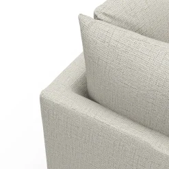 Norsberg venstrevendt hjørnesofa med pufafslutning