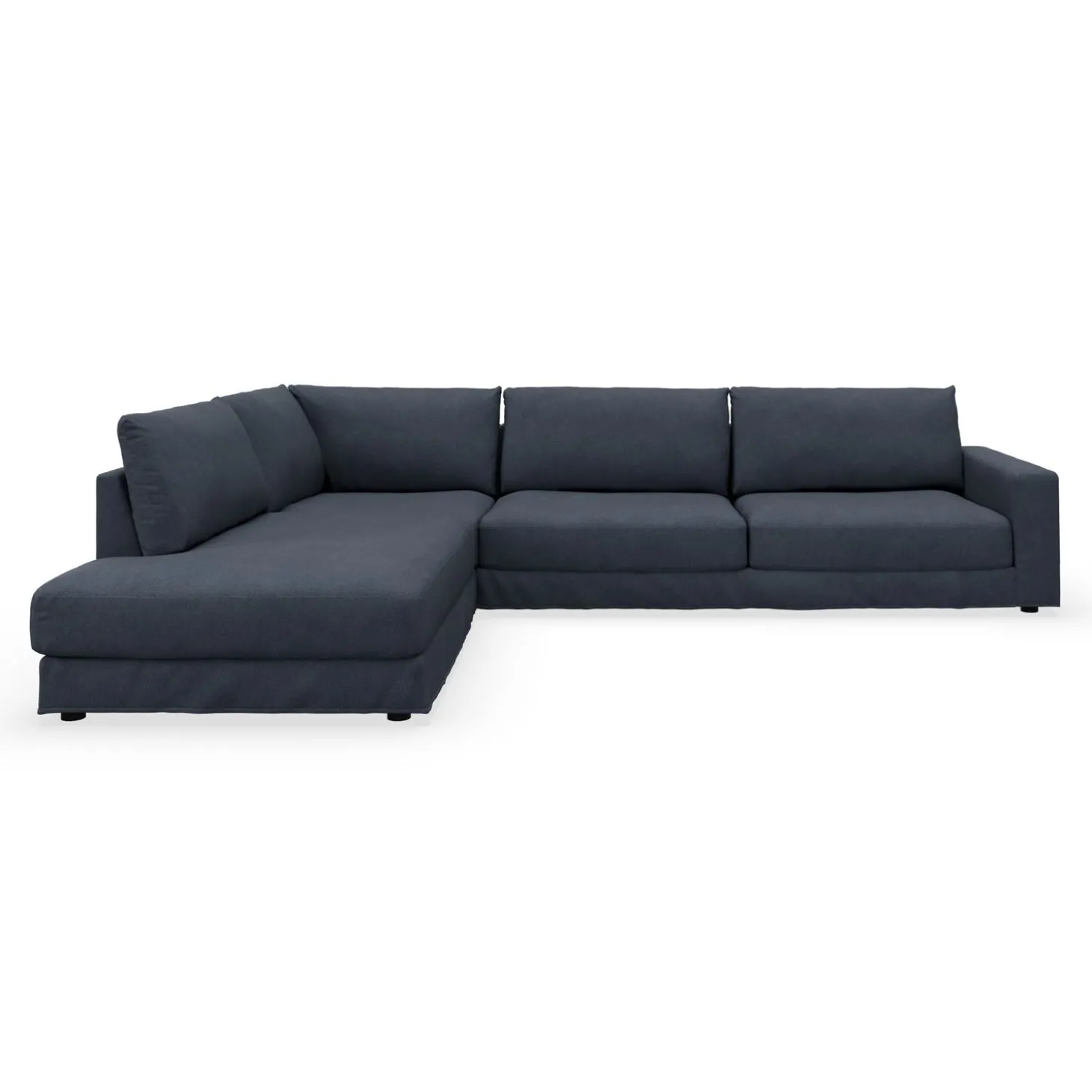 Norsberg venstrevendt hjørnesofa med pufafslutning