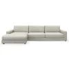 Norsberg venstrevendt sofa med chaiselong