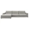Norsberg venstrevendt sofa med chaiselong