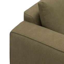 Nyland højrevendt hjørnesofa med pufafslutning