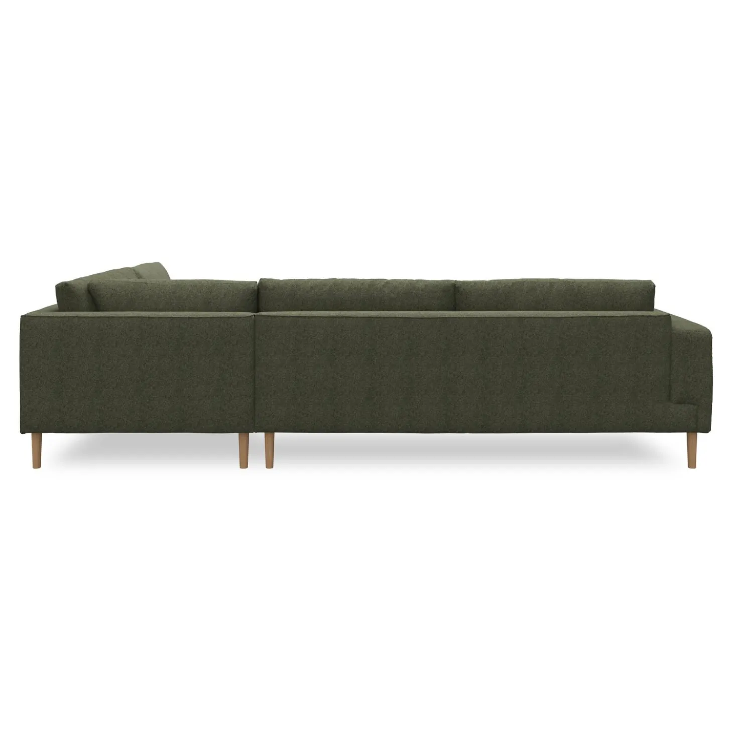Nyland højrevendt hjørnesofa med pufafslutning
