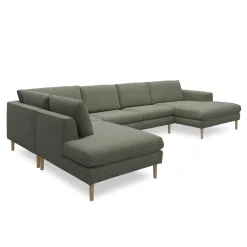 Nyland højrevendt hjørnesofa med chaiselong