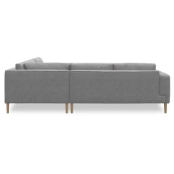 Nyland højrevendt hjørnesofa med pufafslutning