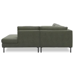 Nyland højrevendt hjørnesofa med pufafslutning