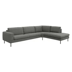Nyland højrevendt hjørnesofa med pufafslutning