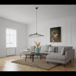 Nyland højrevendt hjørnesofa med chaiselong