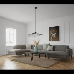 Nyland venstrevendt hjørnesofa med chaiselong