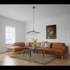 Nyland venstrevendt hjørnesofa med chaiselong