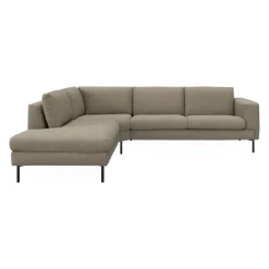 Nyland venstrevendt hjørnesofa med pufafslutning
