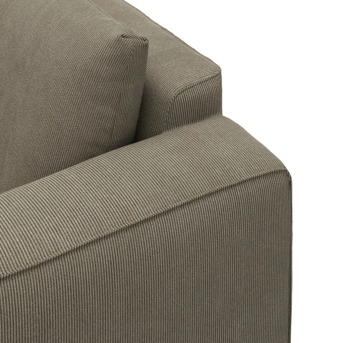 Nyland venstrevendt hjørnesofa med pufafslutning