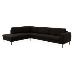 Nyland venstrevendt hjørnesofa med pufafslutning