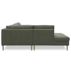 Nyland venstrevendt hjørnesofa med pufafslutning