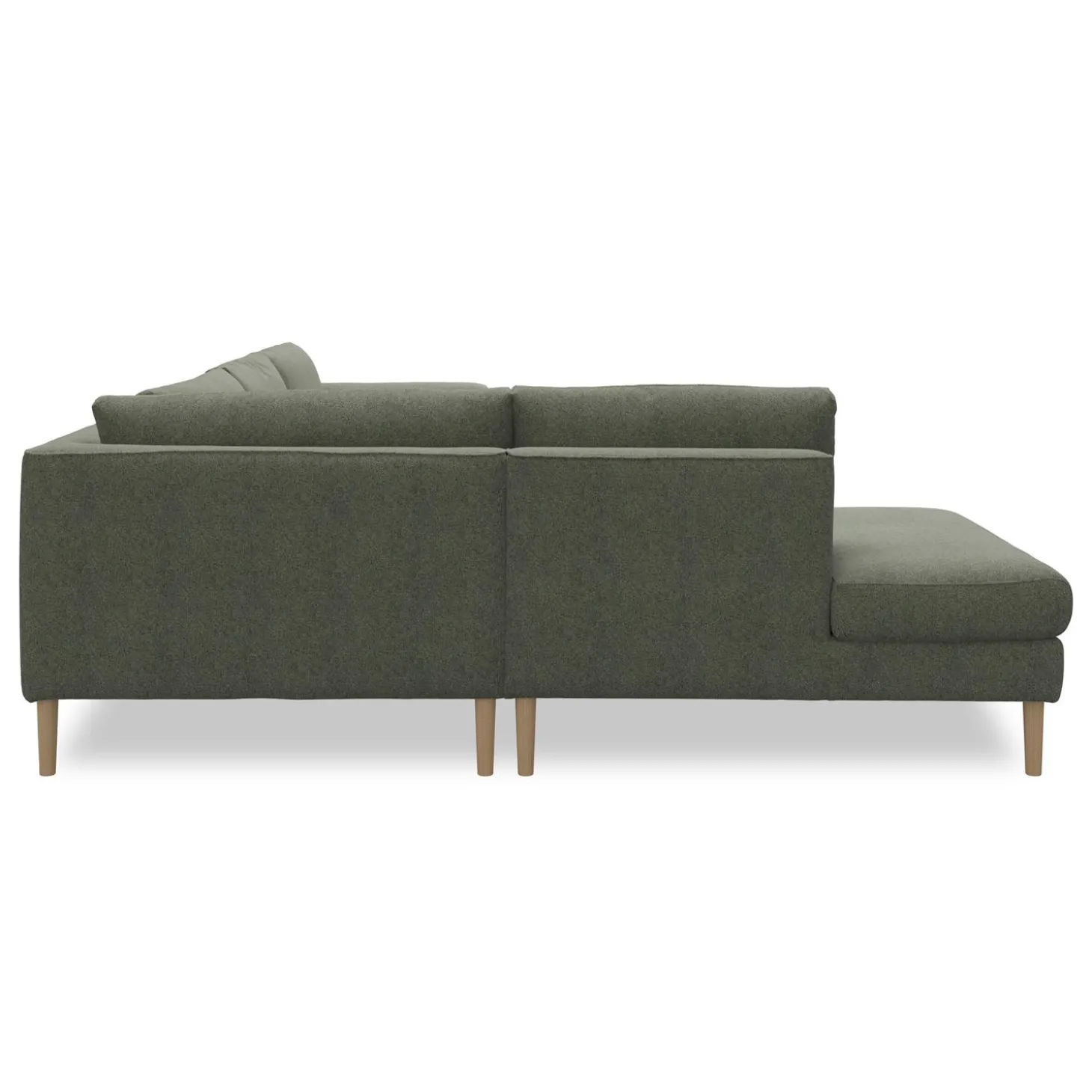 Nyland venstrevendt hjørnesofa med pufafslutning