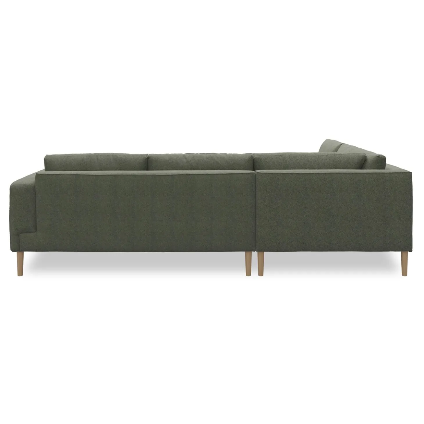 Nyland venstrevendt hjørnesofa med pufafslutning