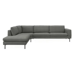 Nyland venstrevendt hjørnesofa med pufafslutning
