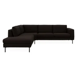 Nyland venstrevendt hjørnesofa med pufafslutning