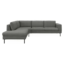 Nyland venstrevendt hjørnesofa med pufafslutning