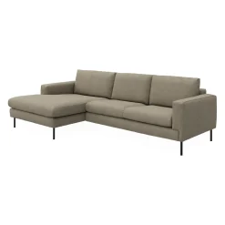 Nyland venstrevendt sofa med chaiselong