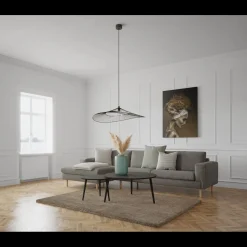 Nyland venstrevendt sofa med chaiselong